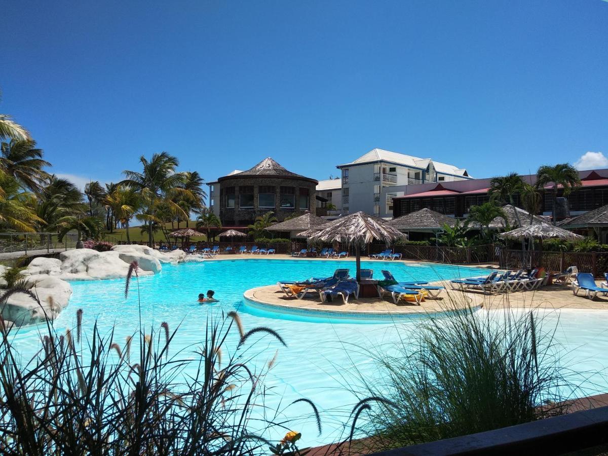 Studio Avec Grande Piscine, Plage Cannelle Caraibes Saint-Francois  Exterior photo