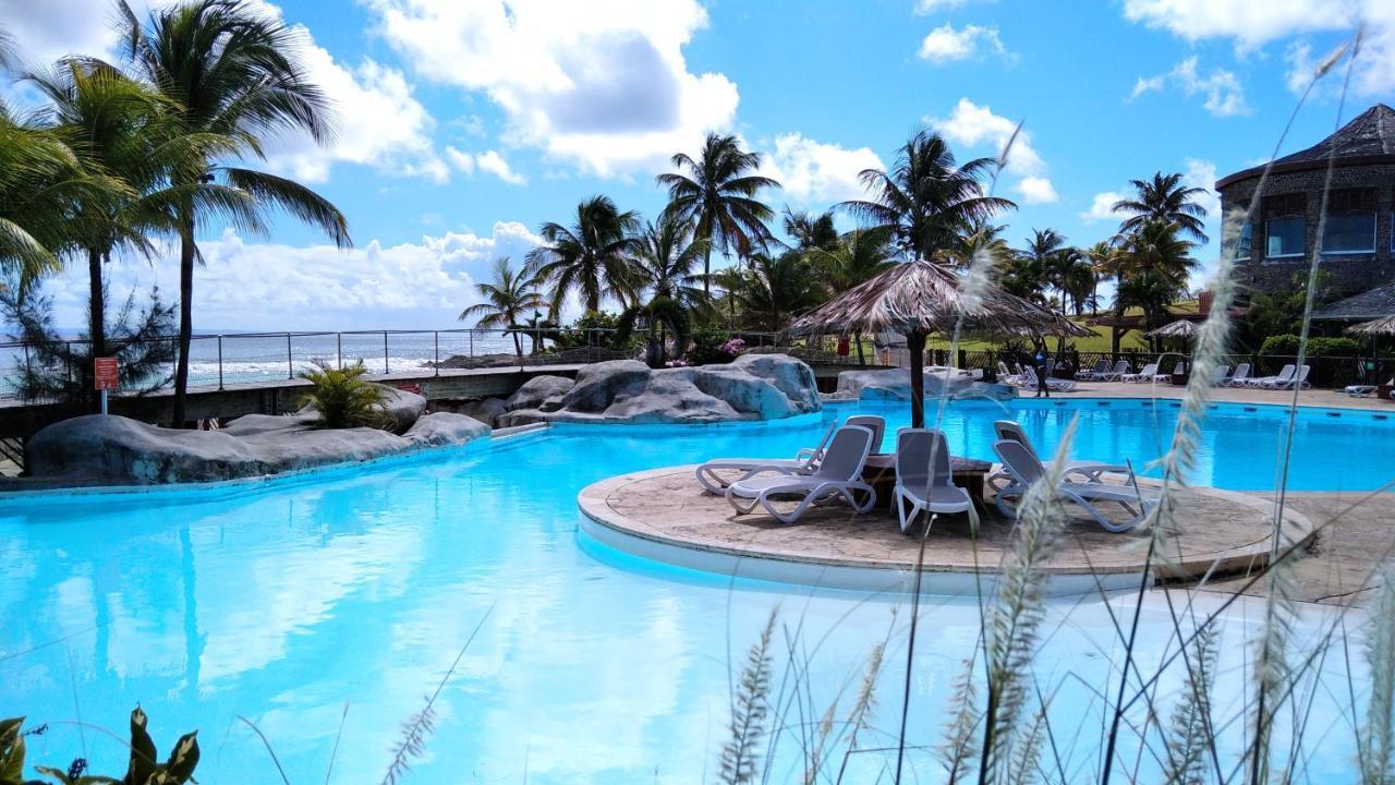 Studio Avec Grande Piscine, Plage Cannelle Caraibes Saint-Francois  Exterior photo
